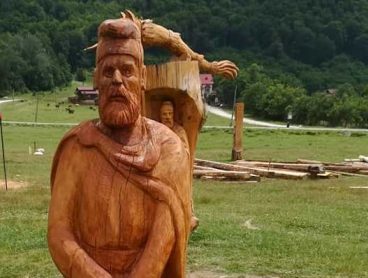Tabăra de sculptură de la Polovragi, la final