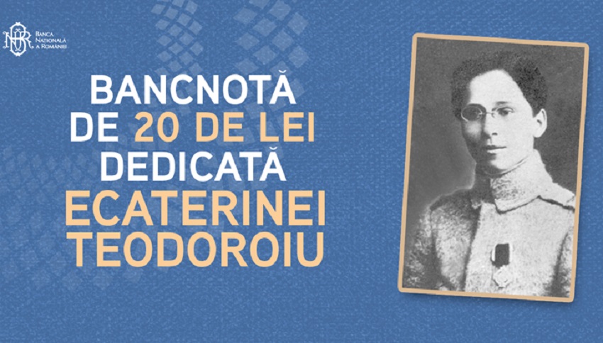 BNR va lansa în circulație bancnota de 20 de lei