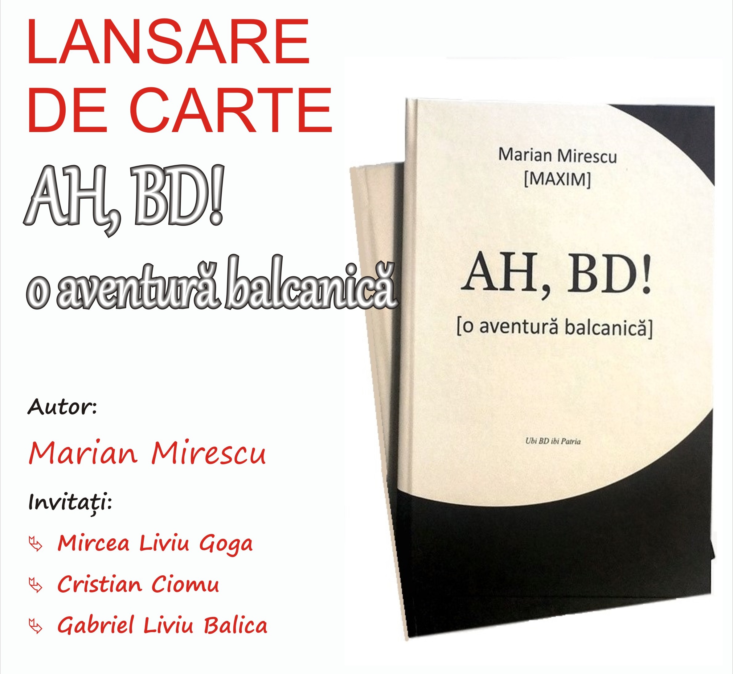 AH, BD! o aventură balcanică, la Aman