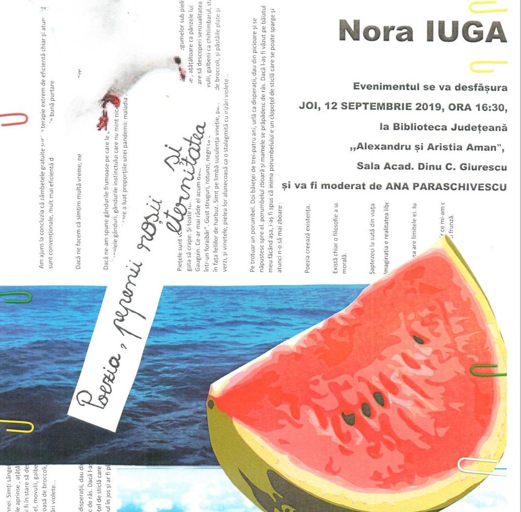 „Poezia, pepenii roșii și eternitatea”, la Aman