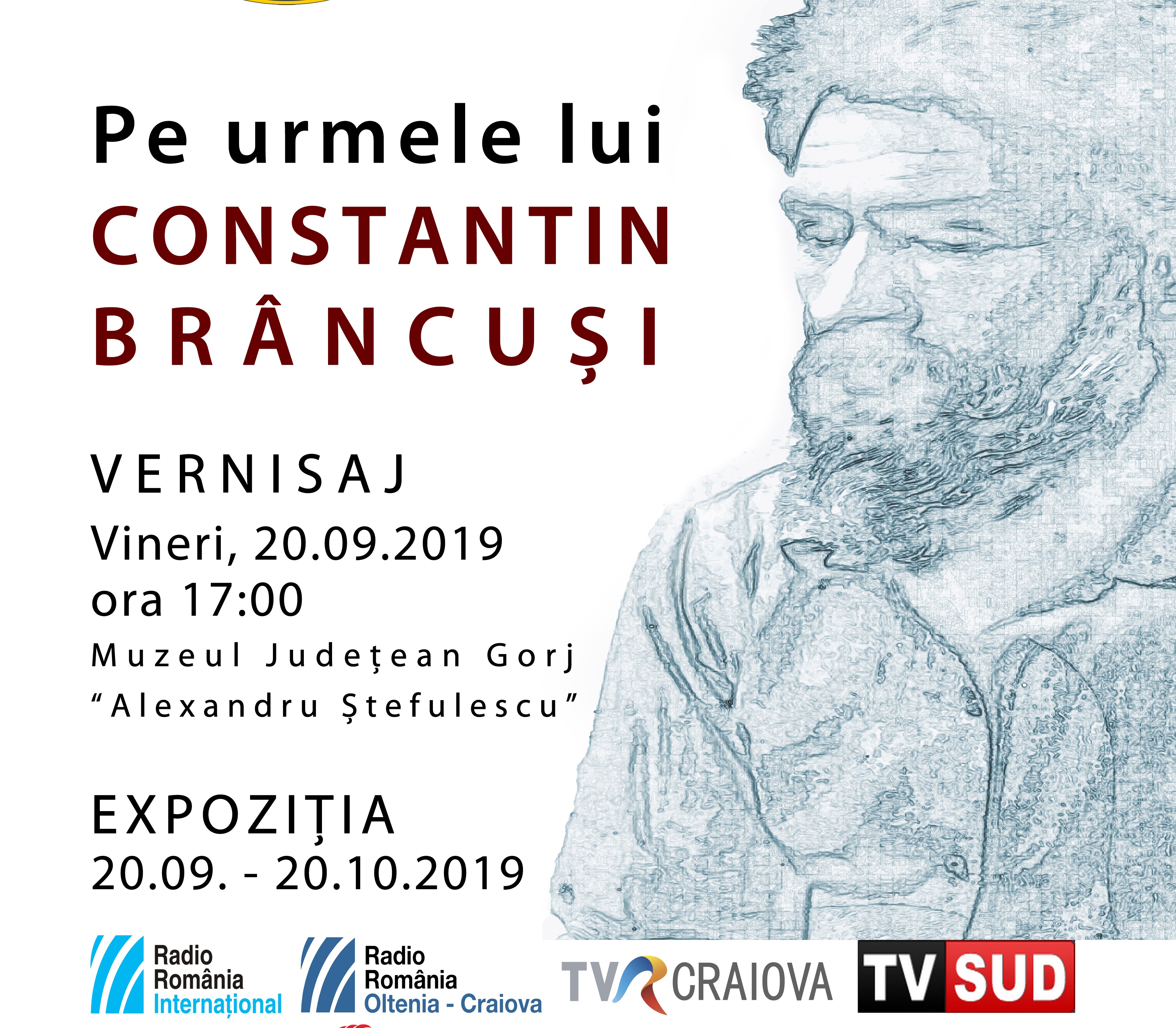 „Pe urmele lui Constantin Brâncuși”, expoziție colectivă internațională organizată de Asociația „ARS”