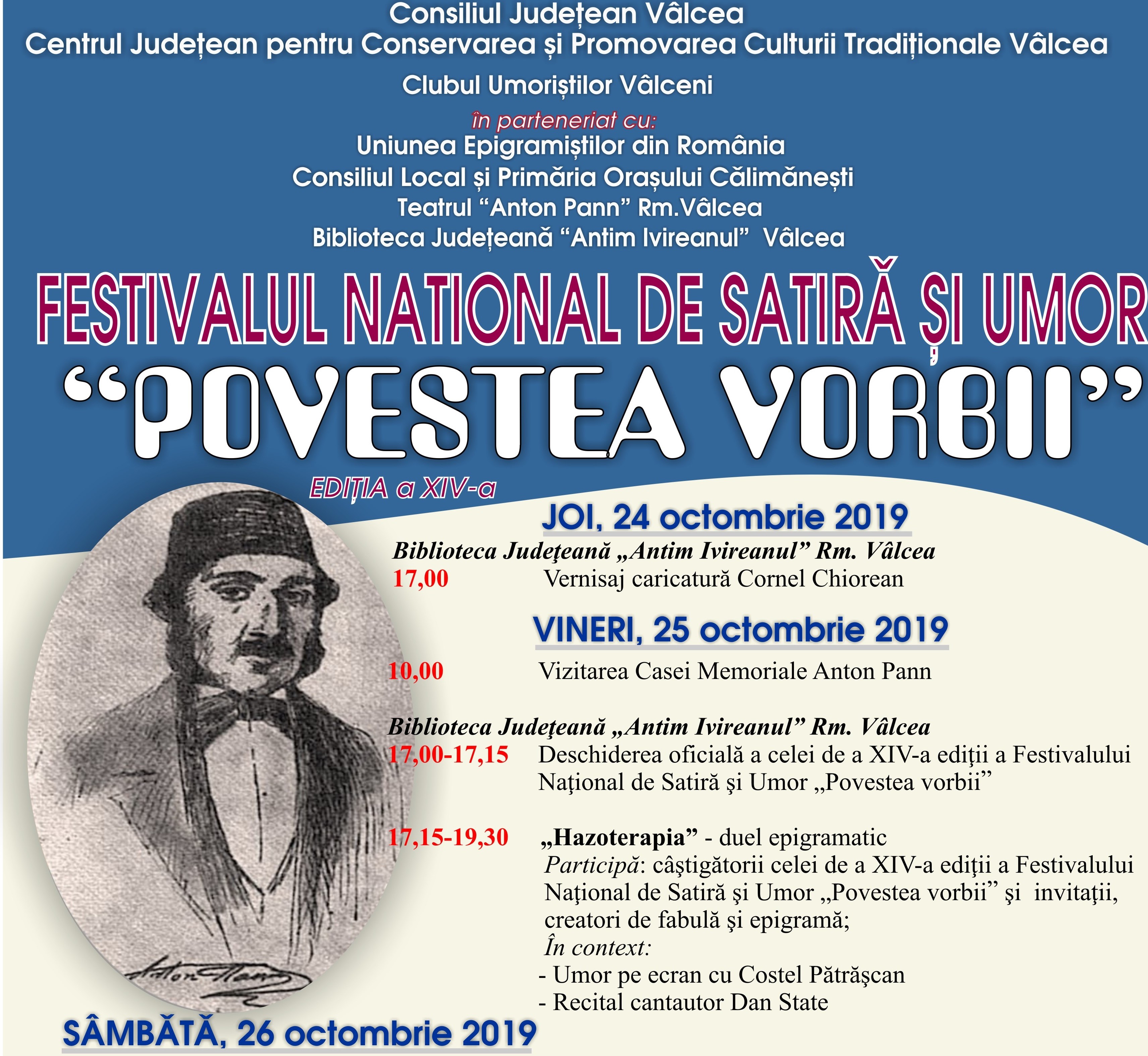 Festivalul Național de Satiră și Umor „Povestea vorbii” 2019