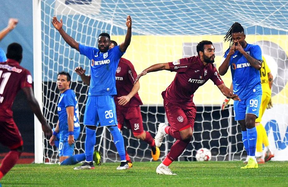 CFR-Universitatea: Traore și Omrani decid un derby echilibrat, dar fără strălucire