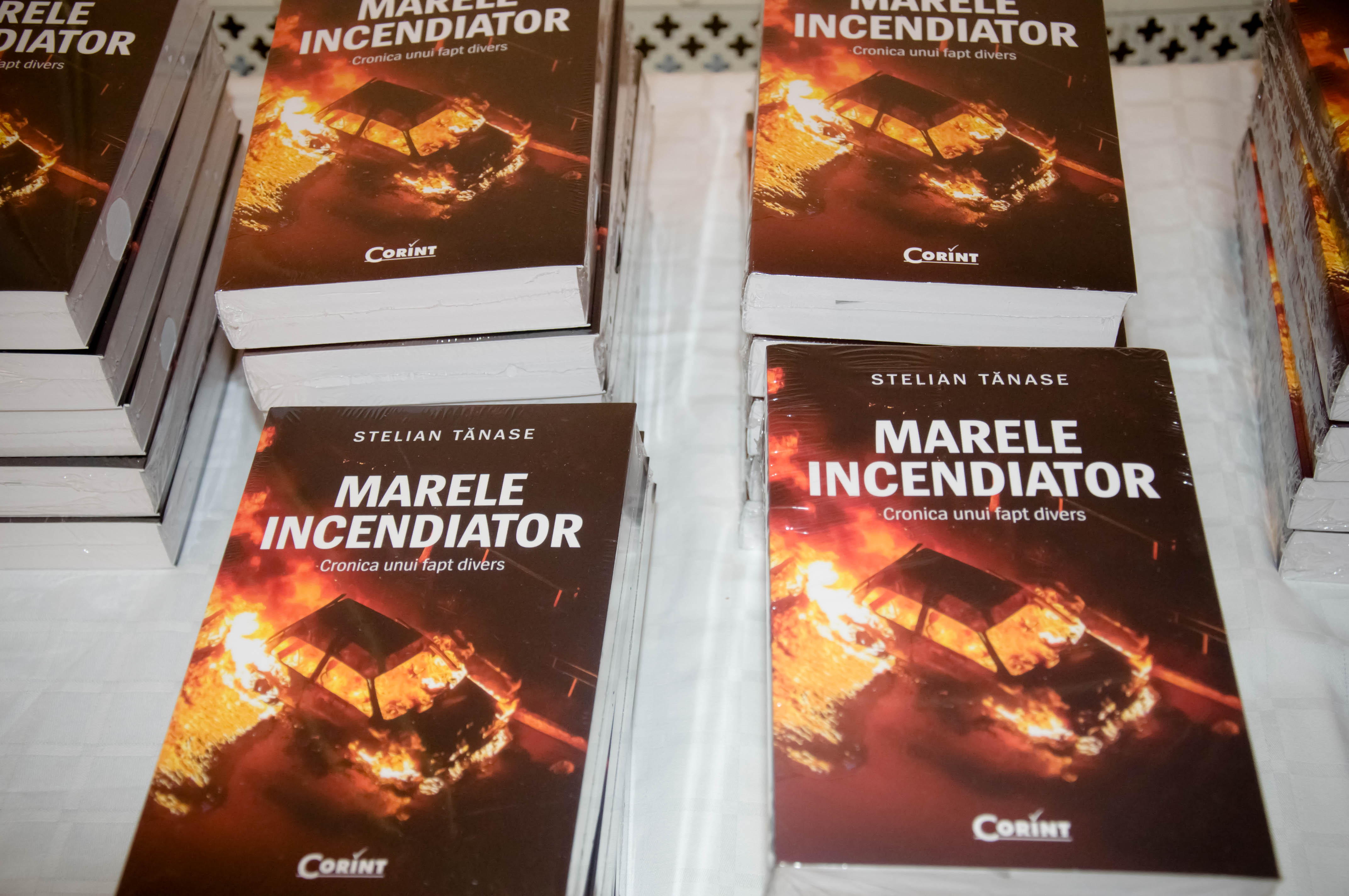 Lansare de carte: „Marele incendiator. Cronica unui fapt divers” de Stelian Tănase