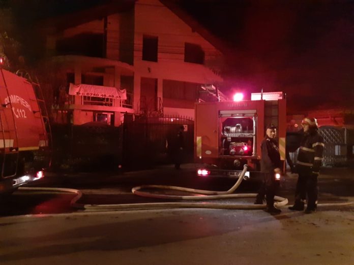 Craiova: Incendiu în Bariera Vâlcii
