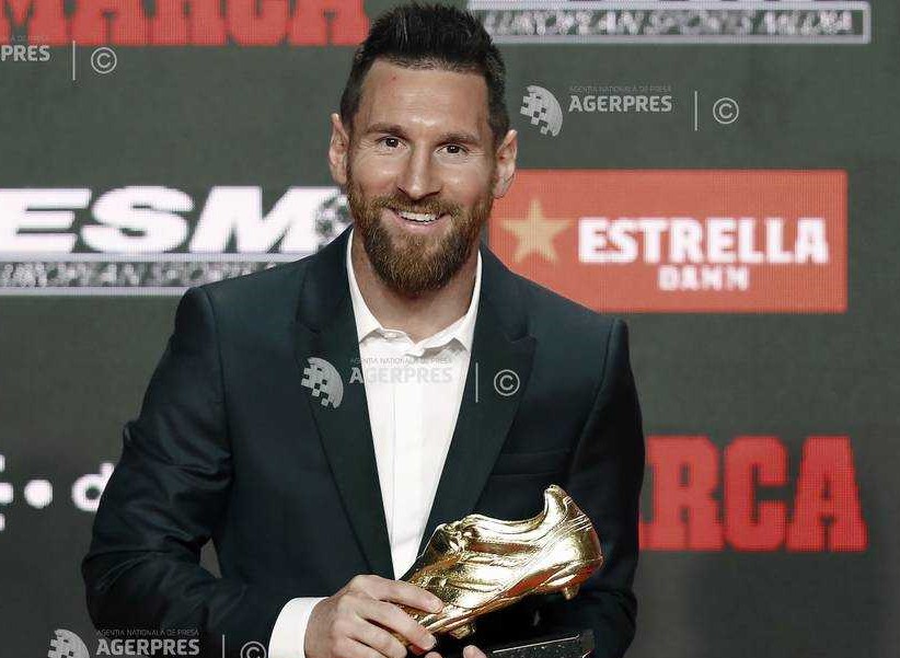 Messi a primit a șasea „Gheată de Aur”
