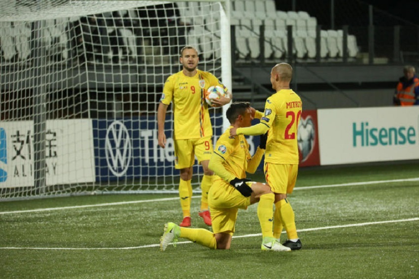 Insulele Feroe – România 0-3. Mitriță, primul gol la națională și pasă decisivă