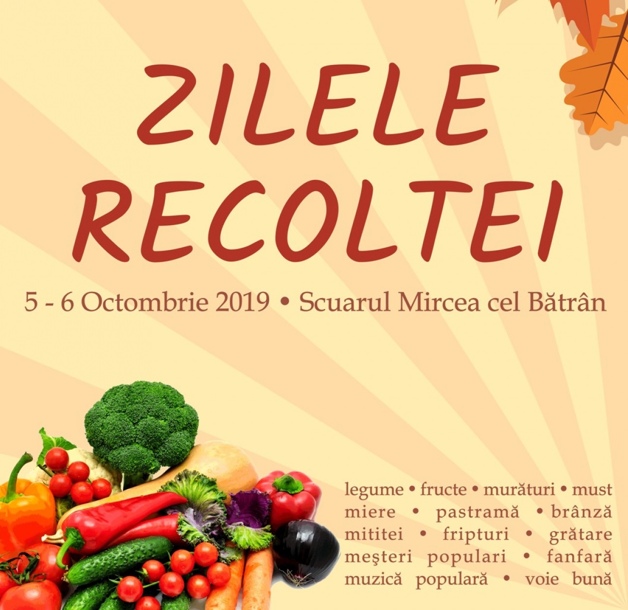 Zilele recoltei la Râmnicu Vâlcea