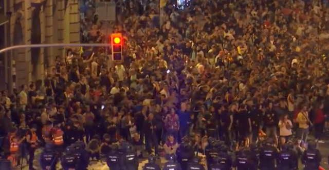 Grevă generală în Catalonia (audio)