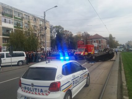 Grav accident pe Calea București