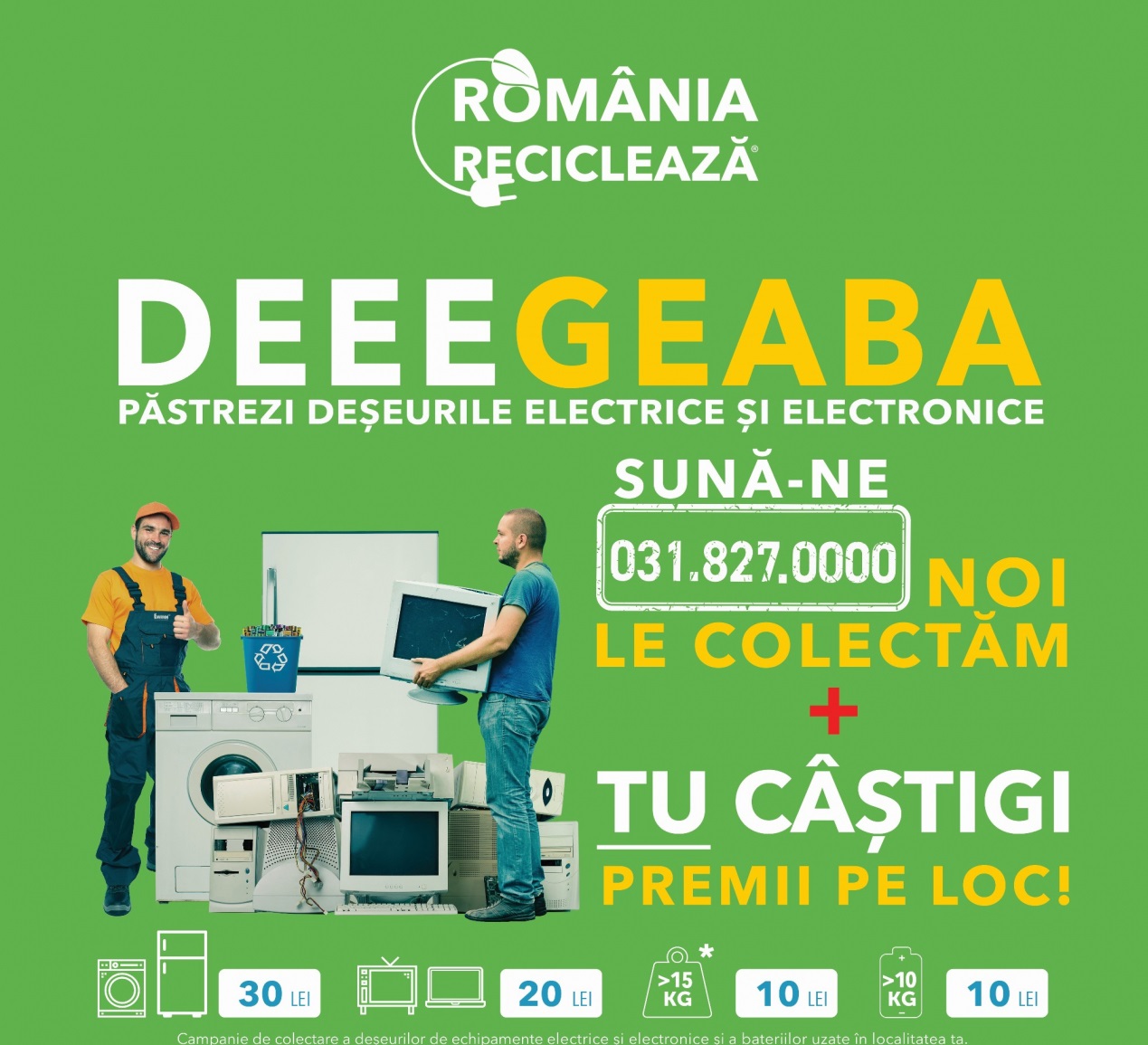 România reciclează, la Râmnicu Vâlcea
