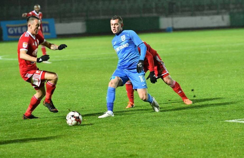 Universitatea pierde cu Sepsi și rămâne în afara podiumului Ligii I