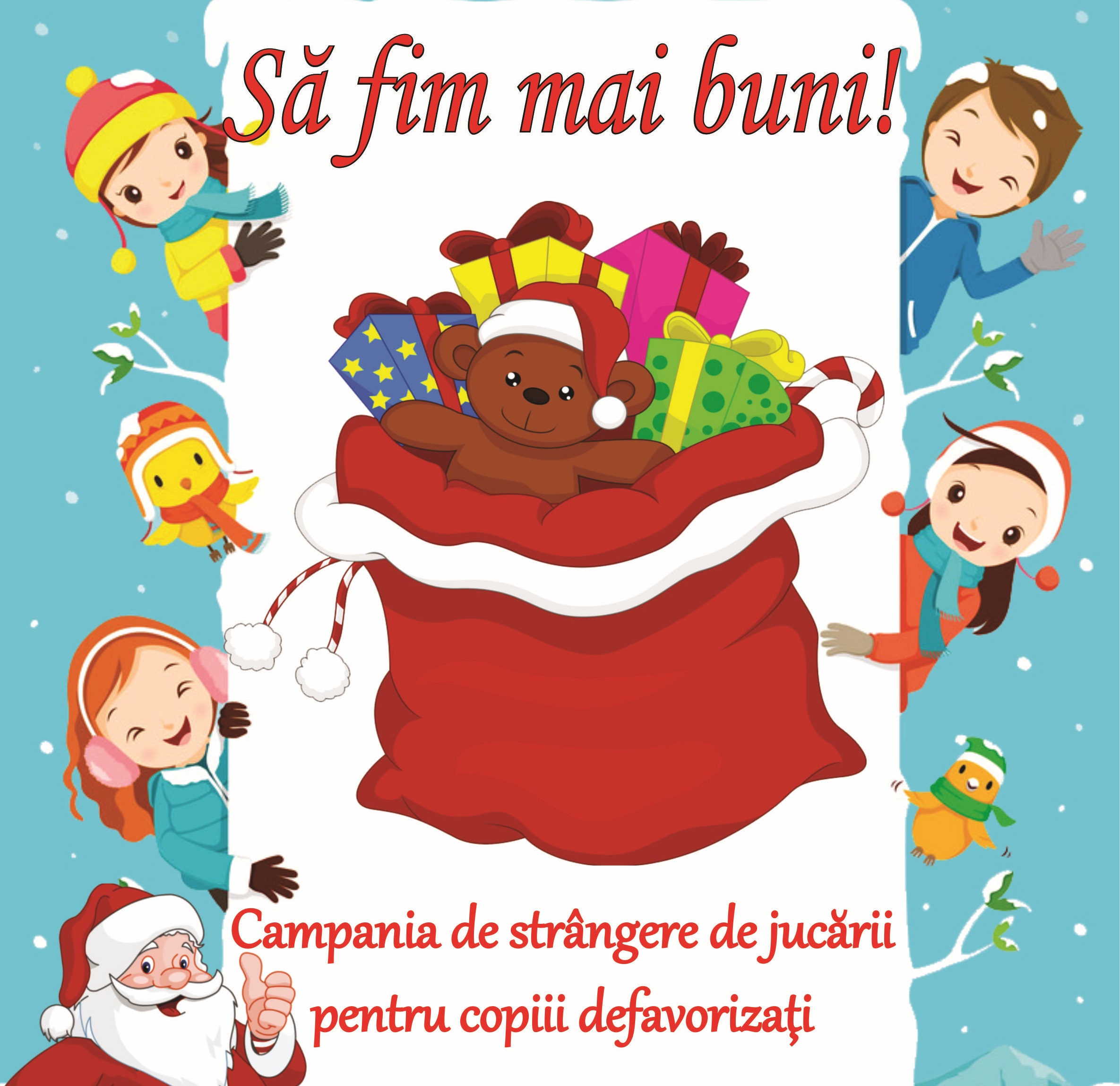 Campanie de strângere de jucării pentru copiii defavorizați