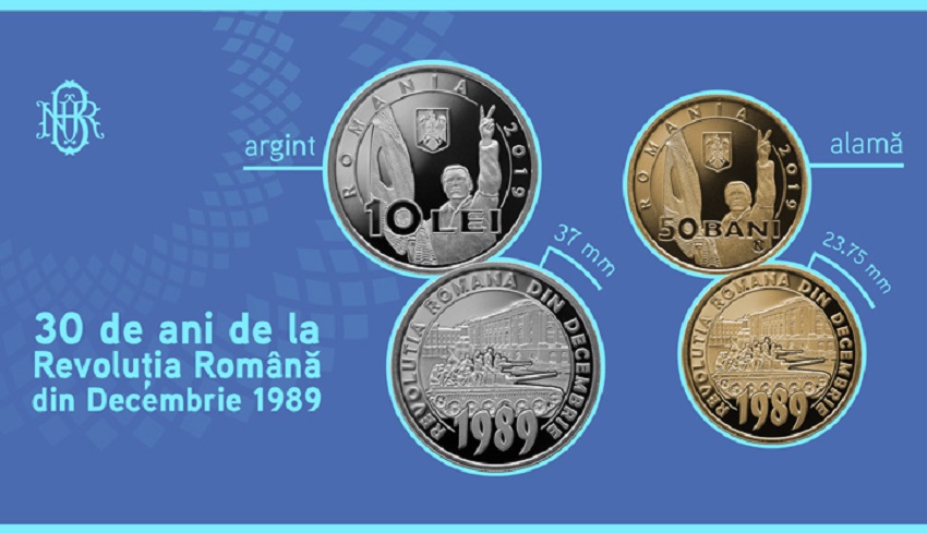 Emisiune numismatică 30 de ani de la Revoluția Română din Decembrie 1989