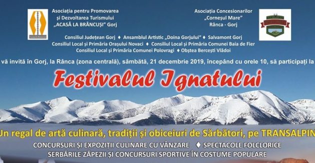 La Rânca, se desfășoară Festivalul Ignatului