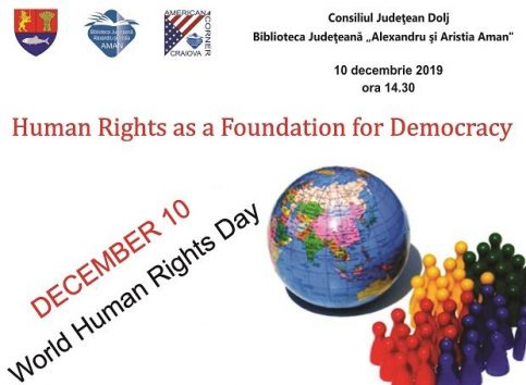 „Human Rights as a Foundation for Democracy” – dezbatere la Biblioteca Aman