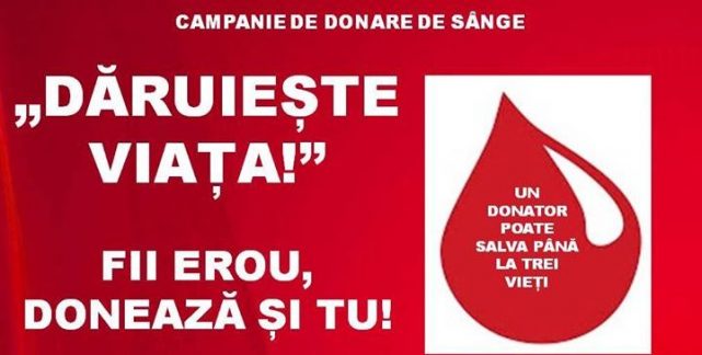 Dăruiește Viață – Fii Erou, Donează și Tu