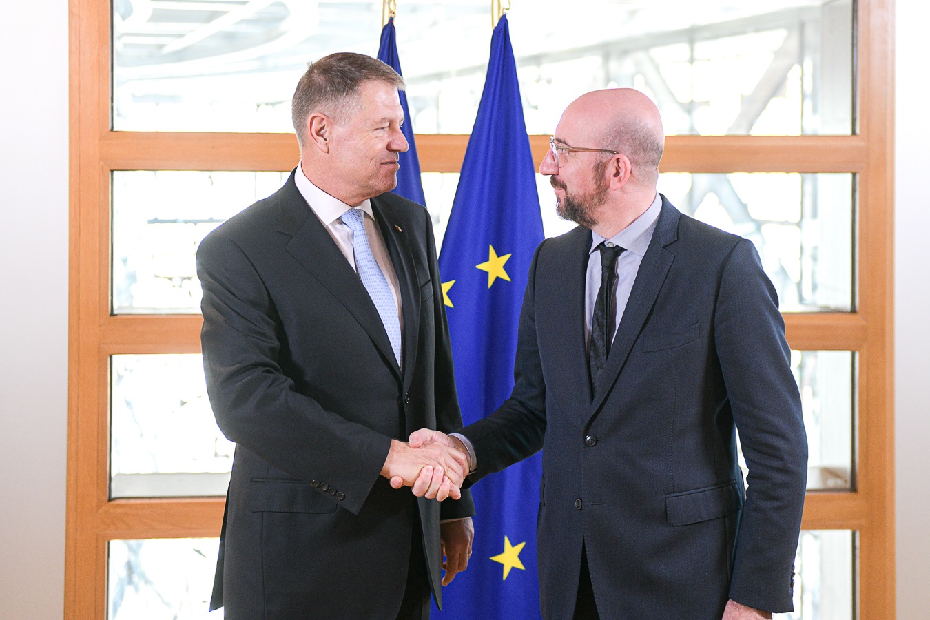 Preşedintele Iohannis, la Bruxelles (audio)