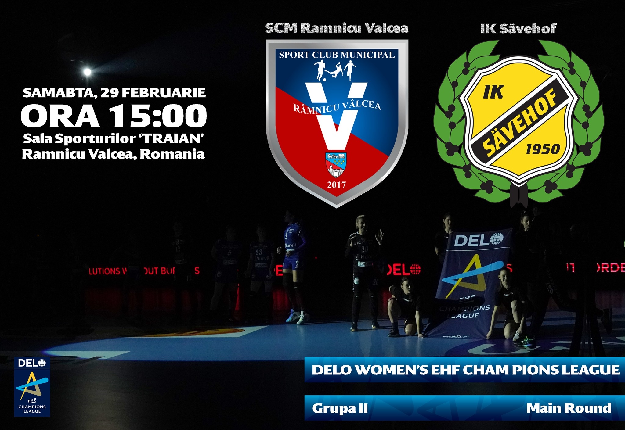 SCM Râmnicu Vâlcea – IK Sävehof