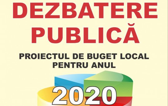 Dezbaterea proiectului de buget al municipiului Râmnicu Vâlcea