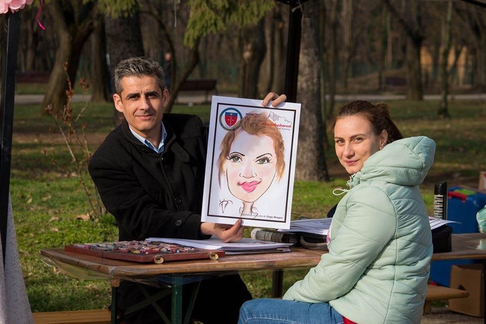 Gest caritabil al caricaturistului oltean Gogu Neagoe