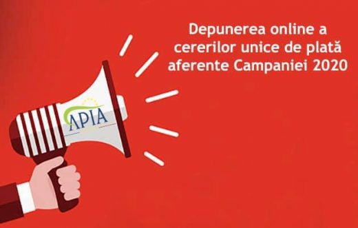 APIA reia primirea cererilor unice de plată aferente Campaniei 2020