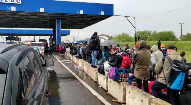 Aglomerație la vămile din vestul țării