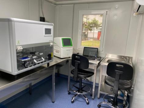 Slatina: Un laborator modular de biologie moleculară a fost instalat la Spitalul Județean de Urgență (audio)