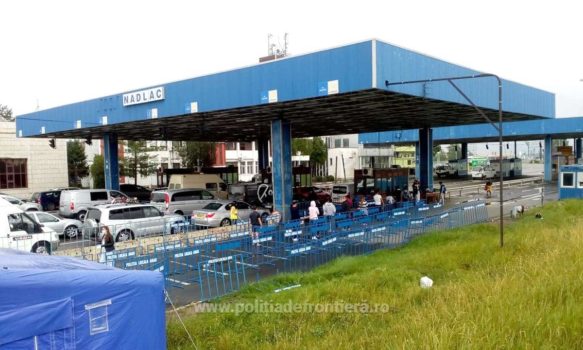 Trafic dublu la intrarea în ţară, la graniţa cu Ungaria