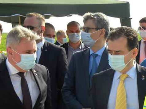Ludovic Orban a vizitat județul Olt