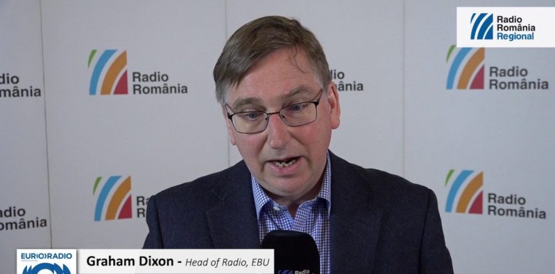 Directorul Departamentului Radio din cadrul EBU, Graham Dixon, mesaj de Ziua Radio România (audio)