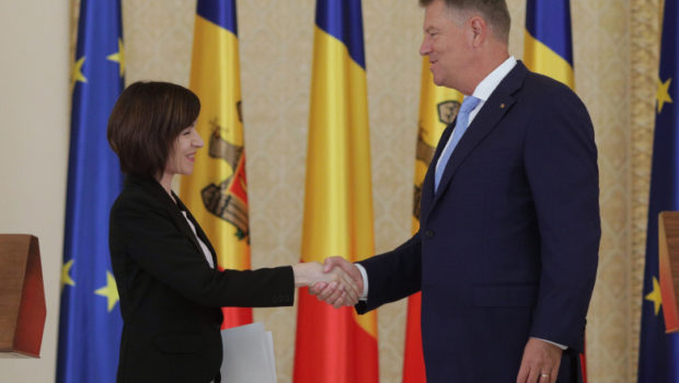 Klaus Iohannis: Rezultatul obţinut de Maia Sandu reprezintă ”o victorie a democraţiei”
