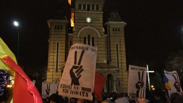 Timișoara: Manifestări dedicate eroilor Revoluției din 1989 (audio)