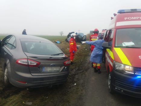 Argeș: Grav accident rutier pe A1, la km 99, în zona localităţii Cireşu