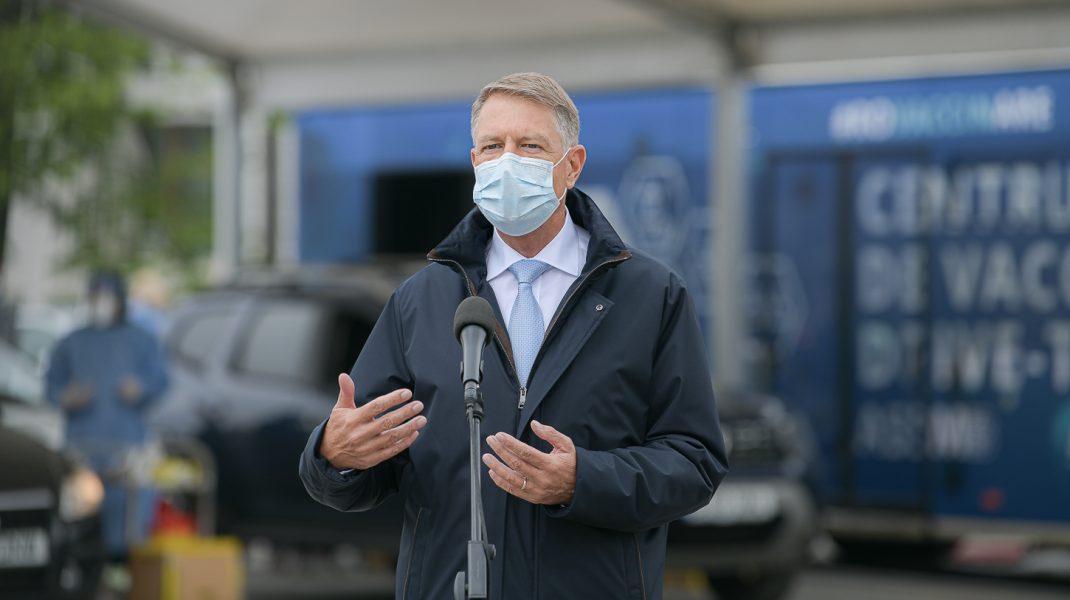 Optimismul lui Klaus Iohannis: România stă extraordinar de bine cu vaccinarea