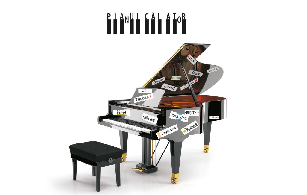 Pianul călător poposește în județul Olt