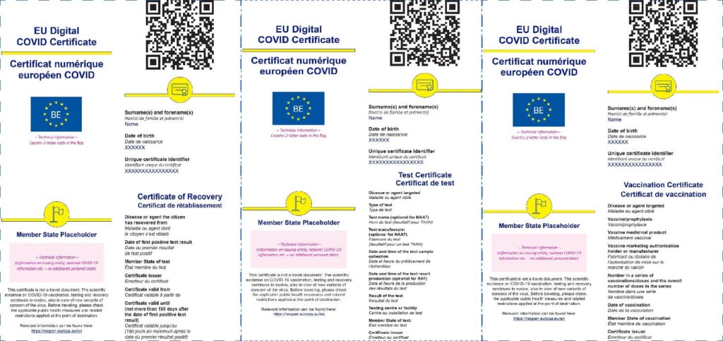 Certificatul digital COVID, în atenția Guvernului