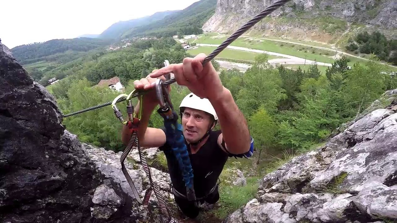 Gorj: Cea mai mare densitate de trasee de via ferrata din țară