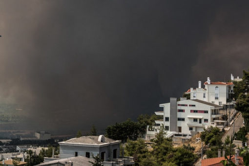 Grecia: noi ordine de evacuare din cauza incendiilor
