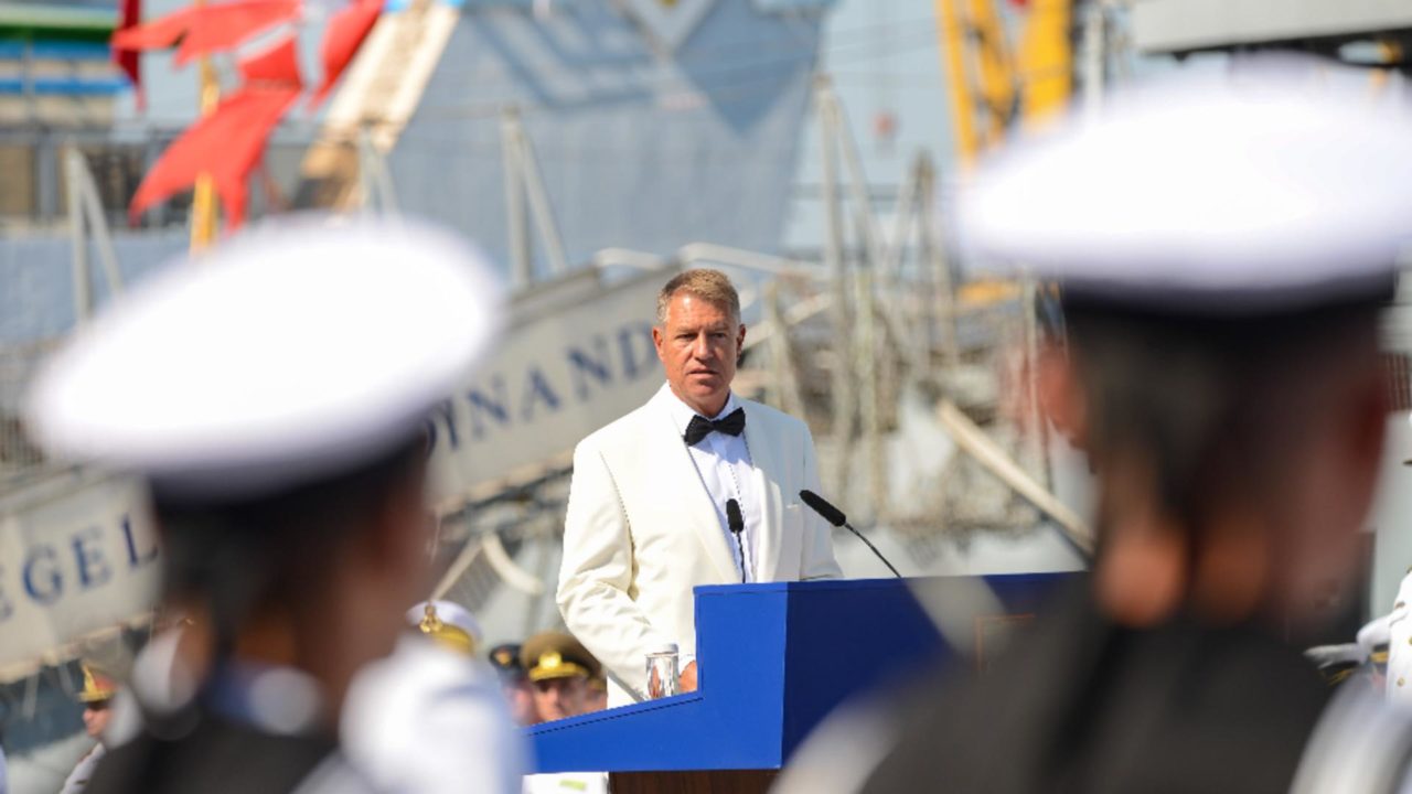 Ziua Marinei: Președintele Klaus Iohannis a mulțumit marinarilor români pentru sacrificiile lor
