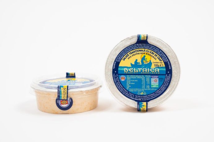 Salată tradițională cu icre de crap – specialitate tradițională garantată în UE