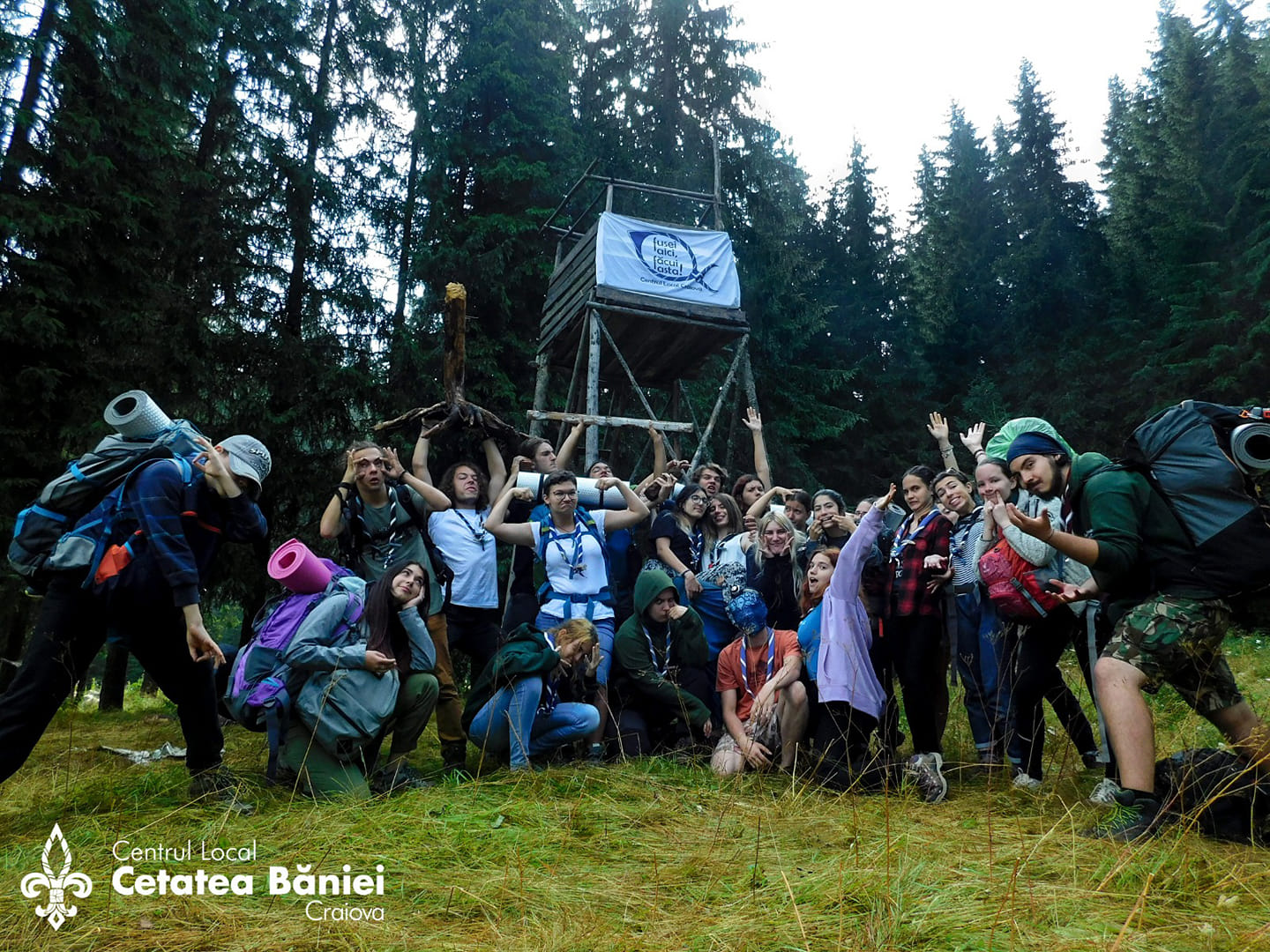 Fusei aici, făcui asta! – sloganul cercetașilor craioveni, sărbătoriți astăzi, de Ziua mondială a cercetăşiei