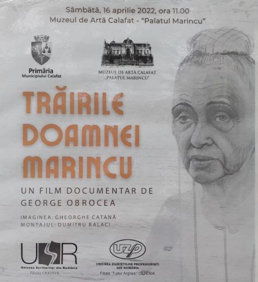 Lansare de film la Muzeul de Artă Calafat – „Palatul Marincu”