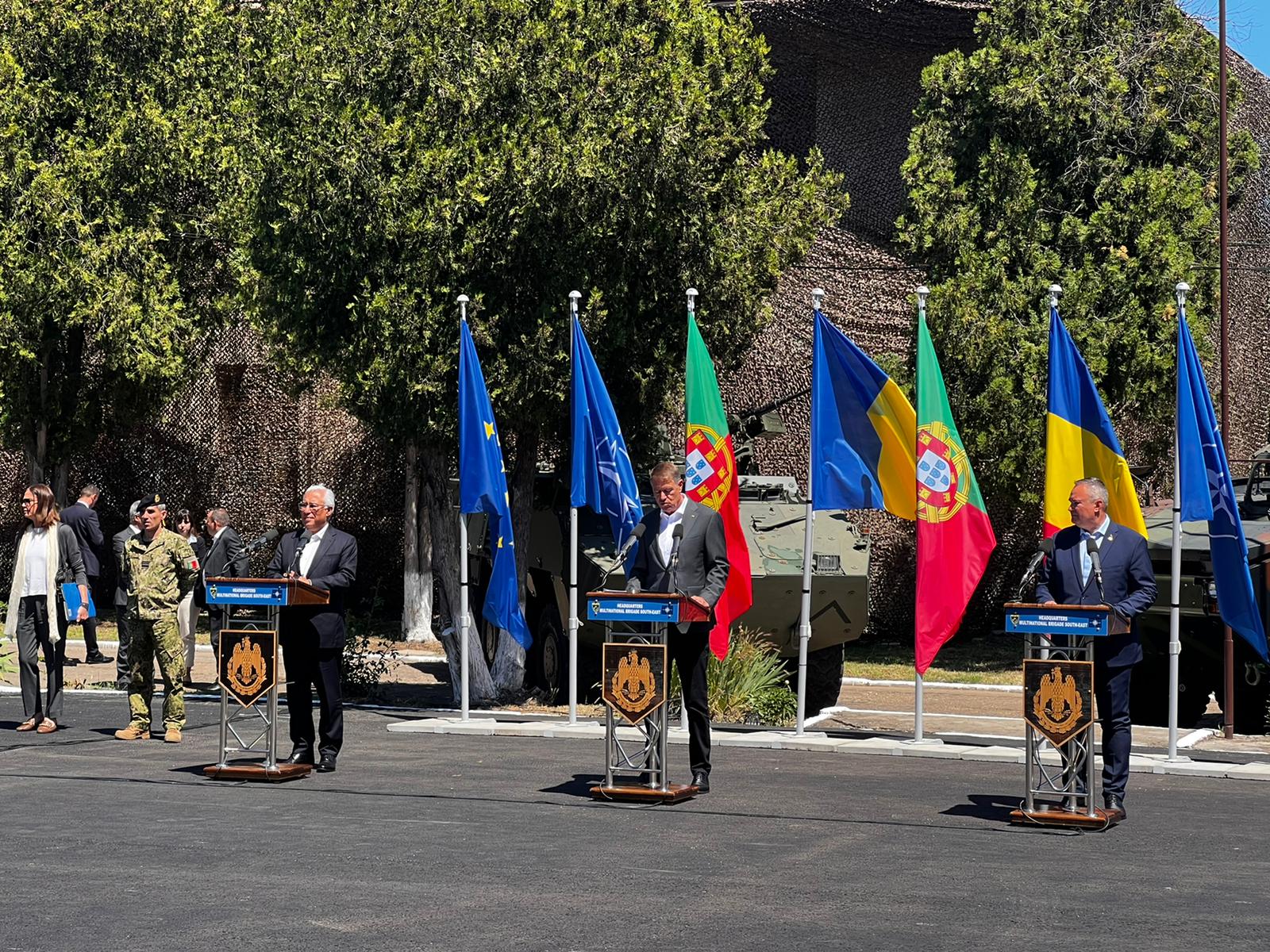 Preşedintele Klaus Iohannis la Caracal: România și Portugalia au interese comune