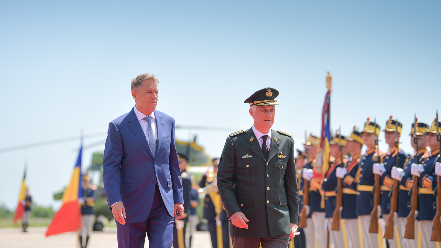 Preşedintele Klaus Iohannis l-a primit, astăzi, pe regele Belgiei