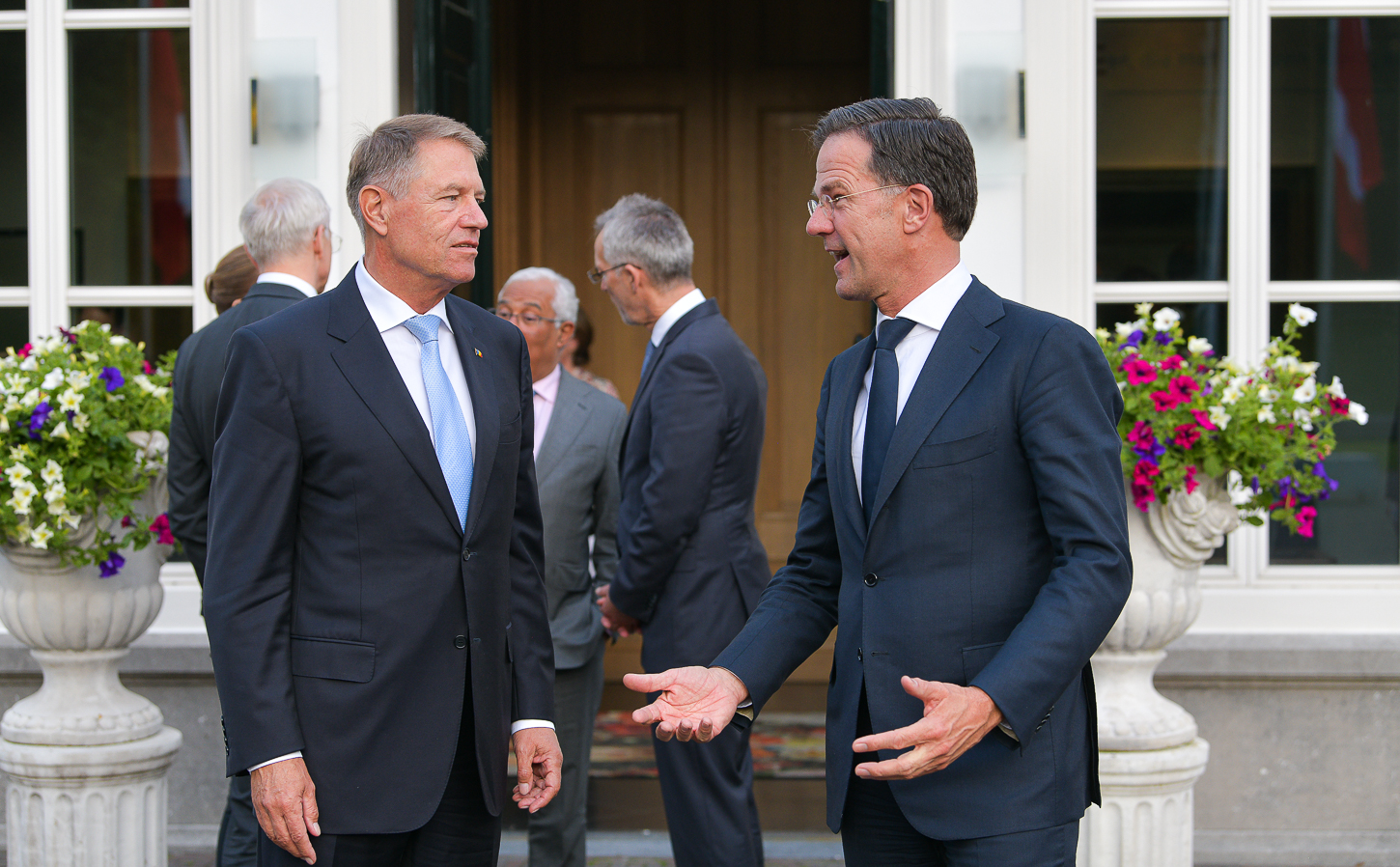 Preşedintele Klaus Iohannis a participat la reuniunea NATO de la Haga