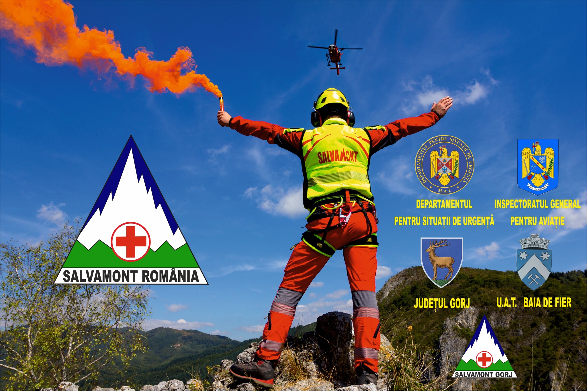 Pe 20 iunie a început acțiunea de pregătire profesională a salvatorilor montani din Gorj, Caraș Severin, Hunedoara și Mehedinți