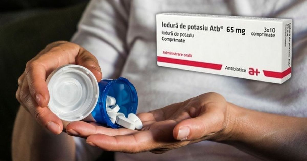 Iodura de potasiu ajunge în farmacii
