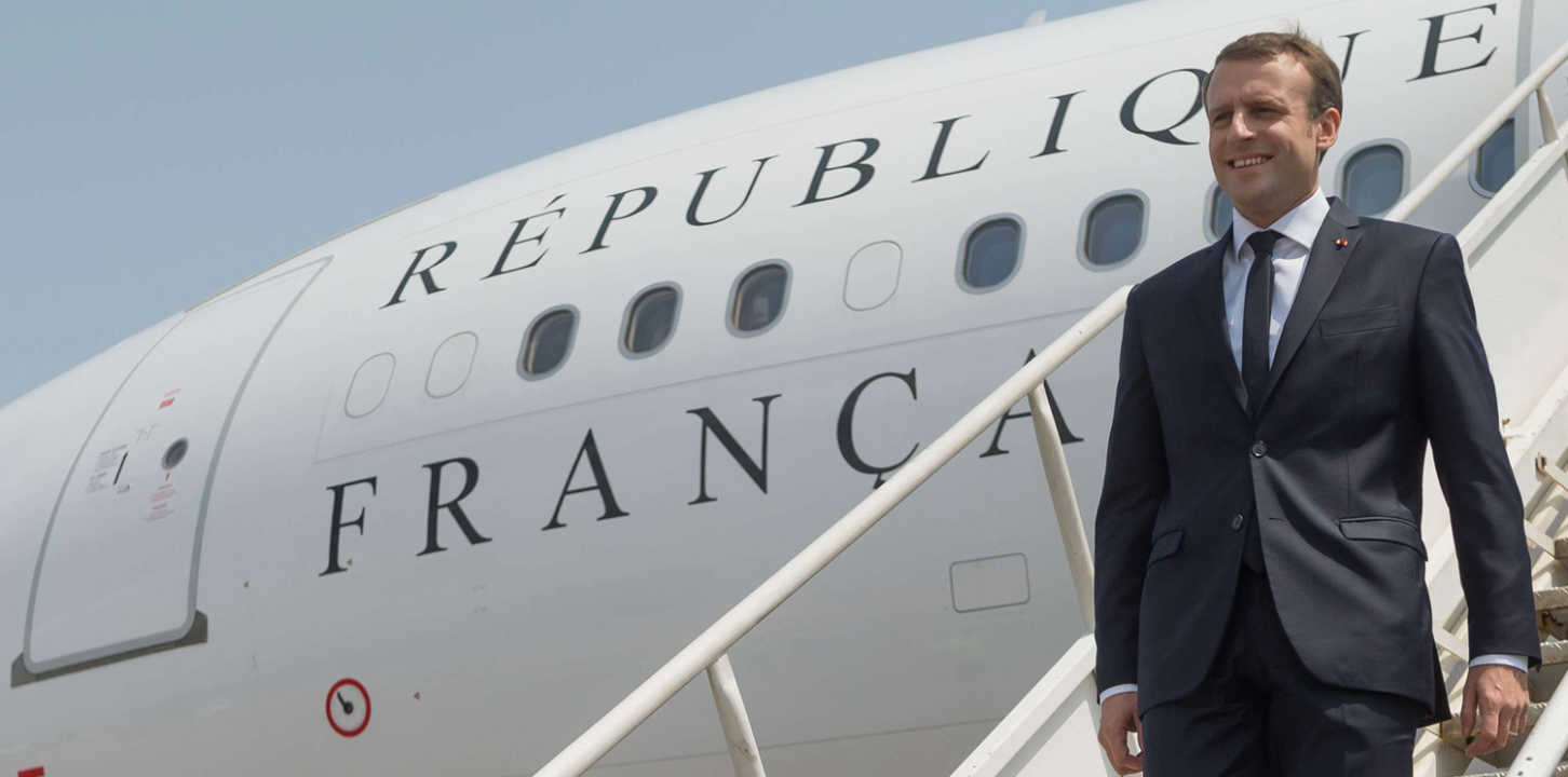 Preşedintele francez, Emmanuel Macron, sosește în România, în această seară