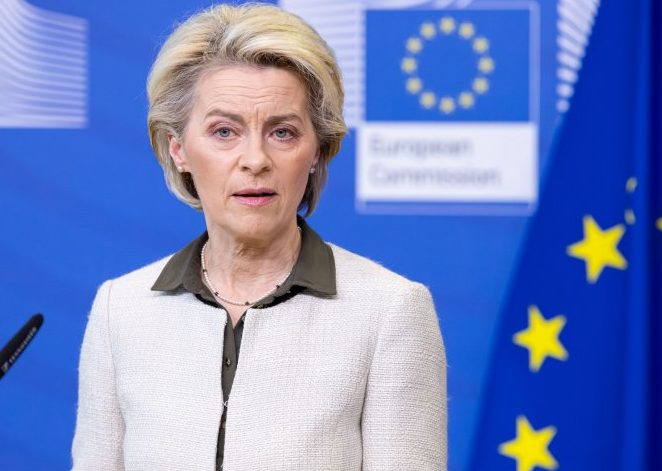 Ursula von der Leyen a revenit la Kiev